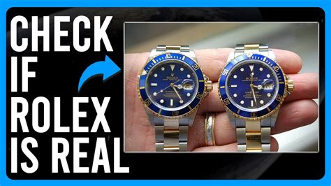 is my rolex real|how to identify rolex watches.